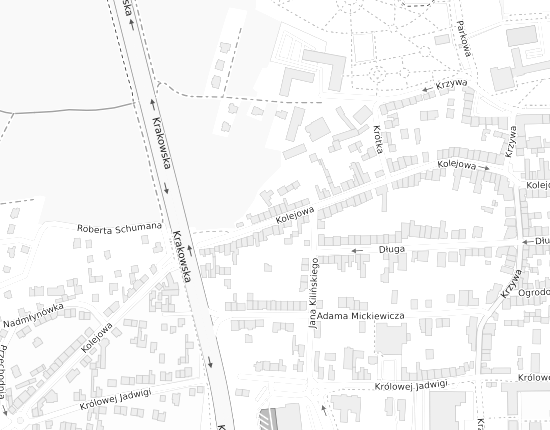 Mapa z adresem organizacji