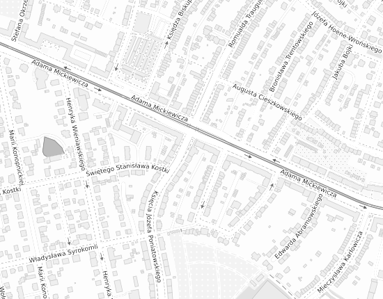 Mapa z adresem organizacji