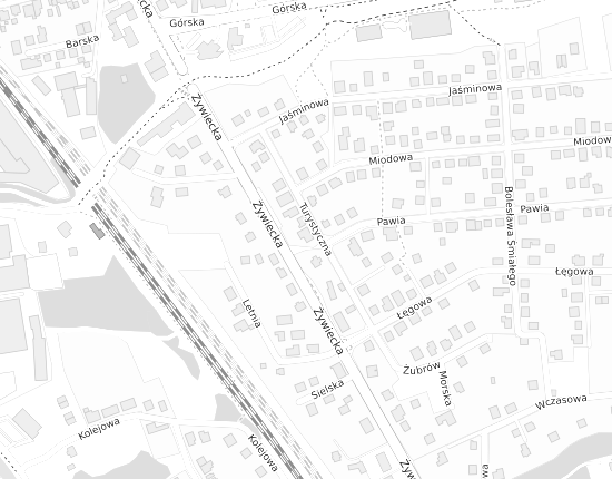 Mapa z adresem organizacji