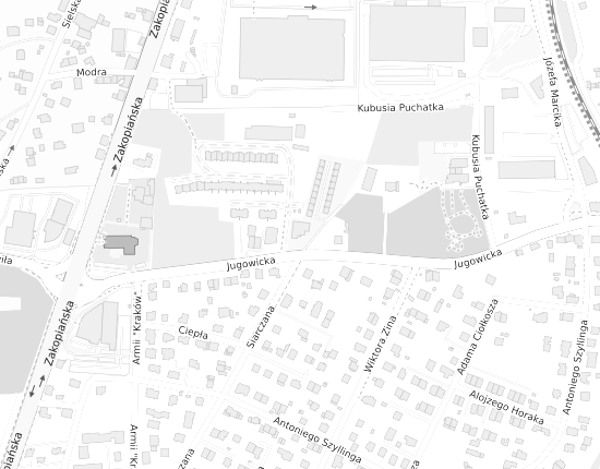 Mapa z adresem organizacji