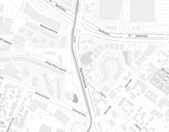 Mapa z adresem organizacji