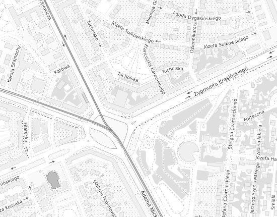 Mapa z adresem organizacji