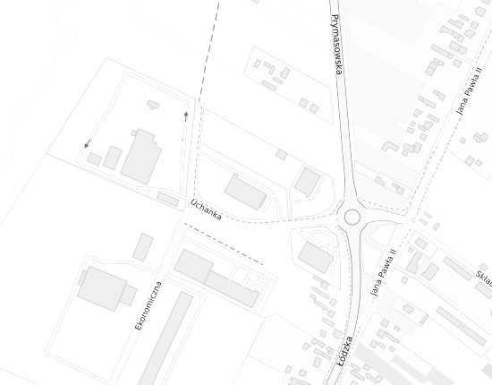 Mapa z adresem organizacji