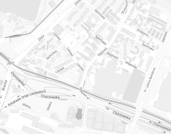 Mapa z adresem organizacji