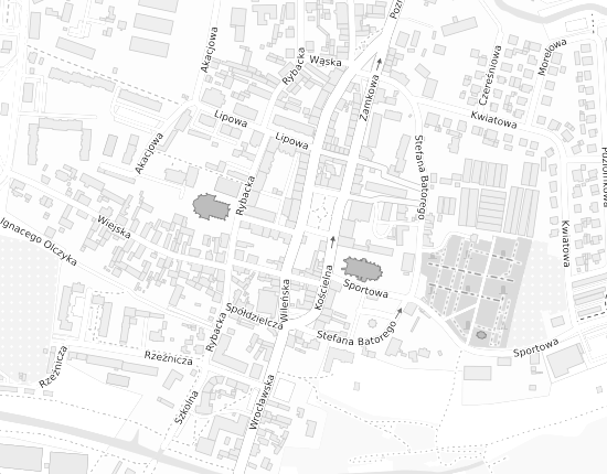 Mapa z adresem organizacji