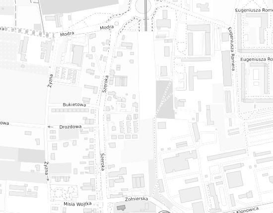 Mapa z adresem organizacji