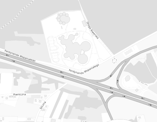 Mapa z adresem organizacji