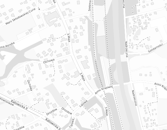 Mapa z adresem organizacji
