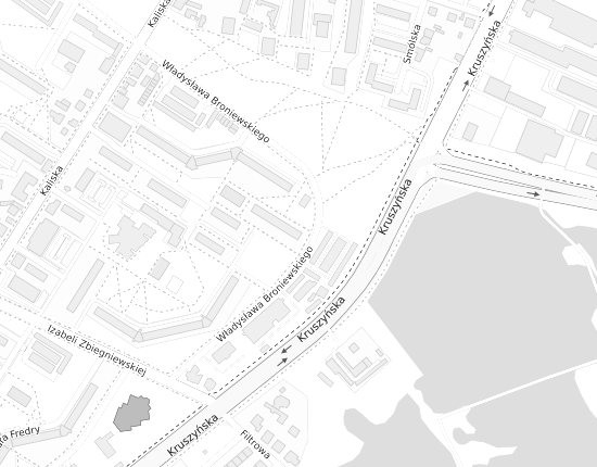 Mapa z adresem organizacji