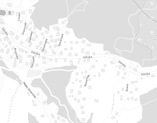 Mapa z adresem organizacji