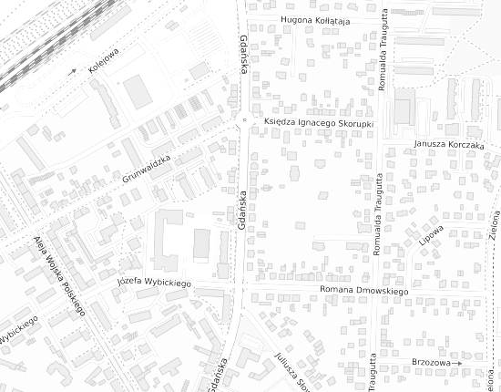 Mapa z adresem organizacji