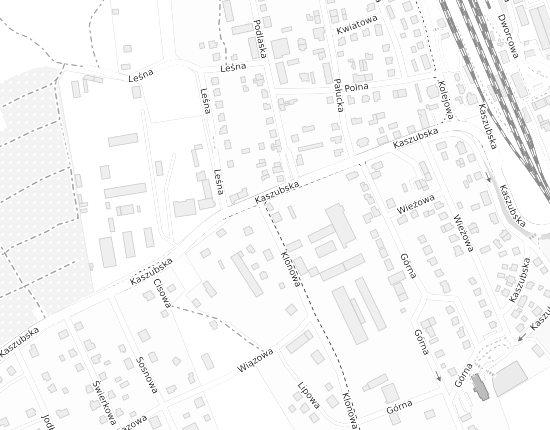 Mapa z adresem organizacji