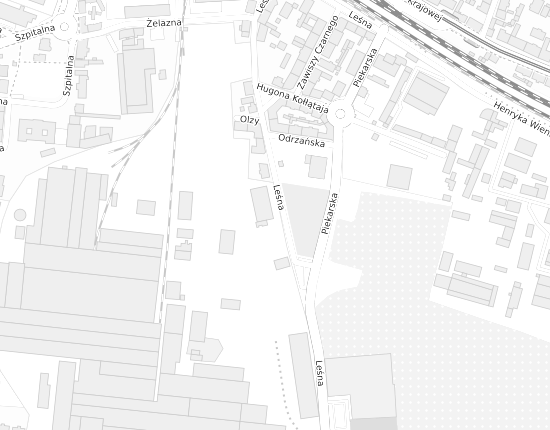 Mapa z adresem organizacji