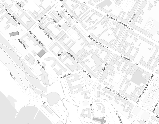 Mapa z adresem organizacji