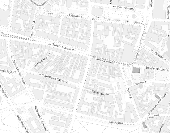 Mapa z adresem organizacji
