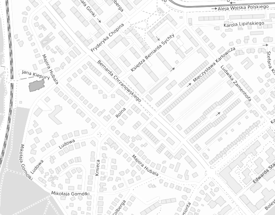 Mapa z adresem organizacji