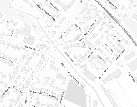 Mapa z adresem organizacji