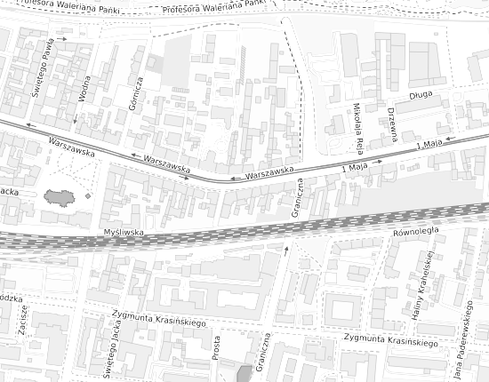 Mapa z adresem organizacji