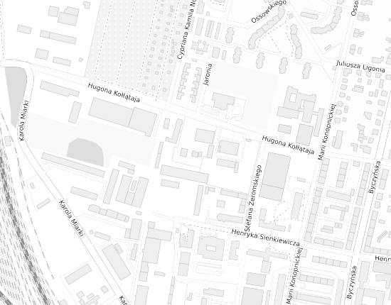 Mapa z adresem organizacji
