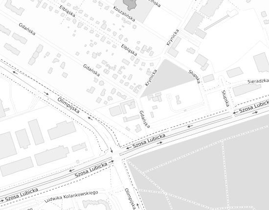 Mapa z adresem organizacji