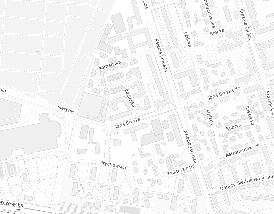 Mapa z adresem organizacji