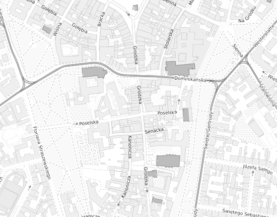 Mapa z adresem organizacji