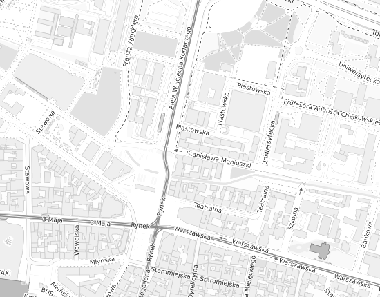 Mapa z adresem organizacji