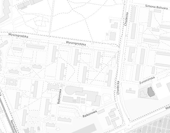 Mapa z adresem organizacji