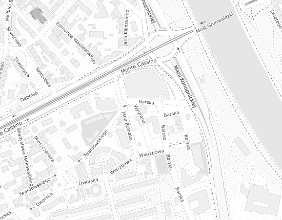 Mapa z adresem organizacji