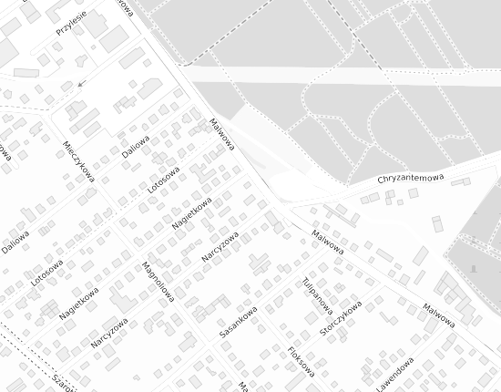 Mapa z adresem organizacji