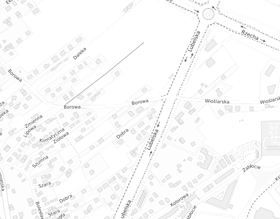 Mapa z adresem organizacji