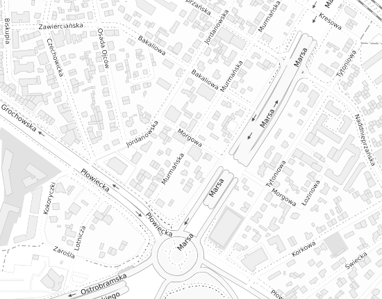 Mapa z adresem organizacji