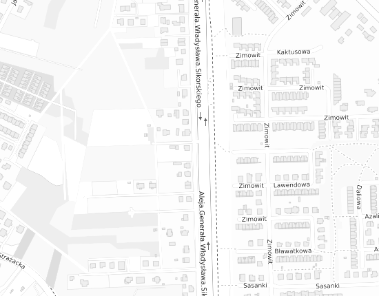 Mapa z adresem organizacji