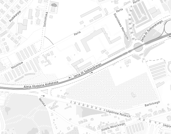 Mapa z adresem organizacji