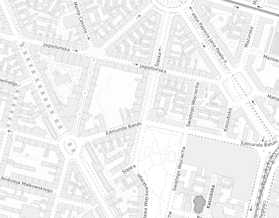 Mapa z adresem organizacji