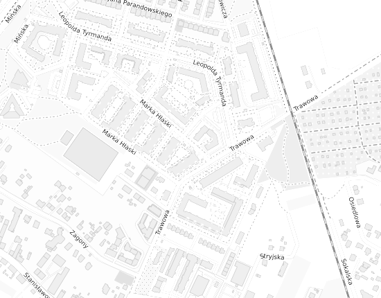 Mapa z adresem organizacji