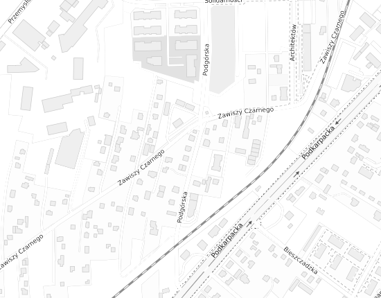 Mapa z adresem organizacji