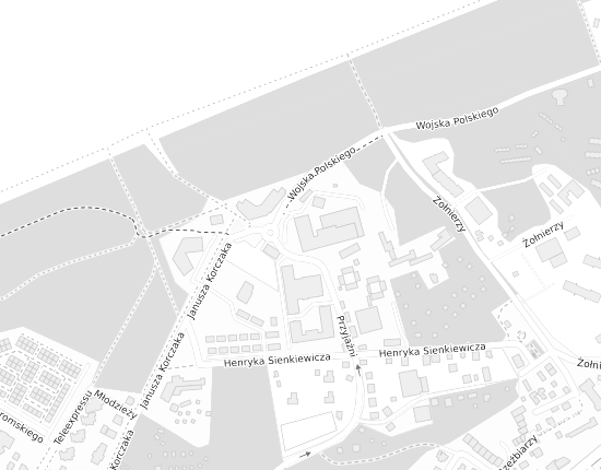 Mapa z adresem organizacji