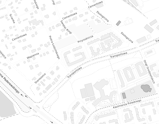 Mapa z adresem organizacji