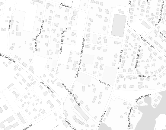 Mapa z adresem organizacji