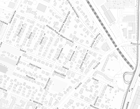 Mapa z adresem organizacji