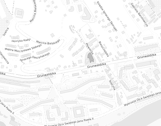 Mapa z adresem organizacji