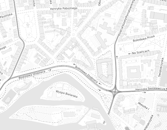 Mapa z adresem organizacji