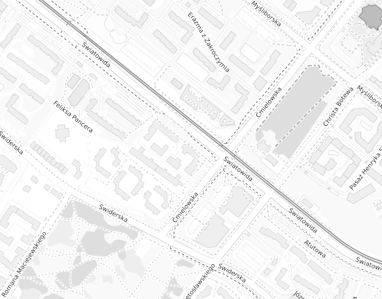 Mapa z adresem organizacji