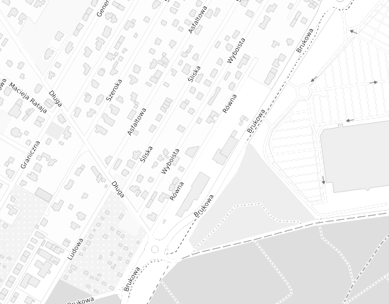 Mapa z adresem organizacji
