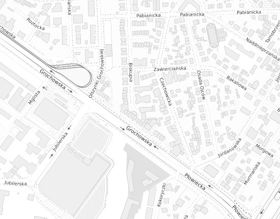 Mapa z adresem organizacji