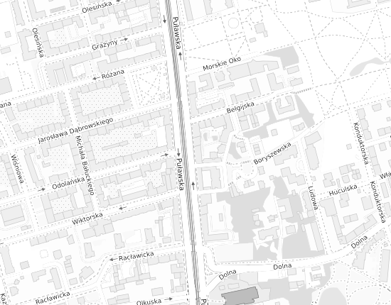Mapa z adresem organizacji