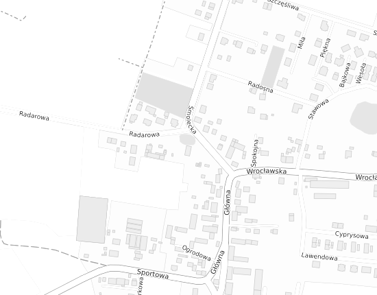 Mapa z adresem organizacji