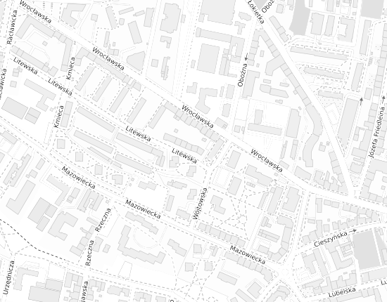 Mapa z adresem organizacji