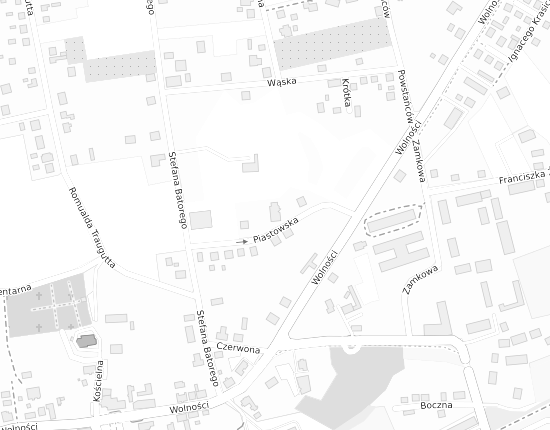 Mapa z adresem organizacji
